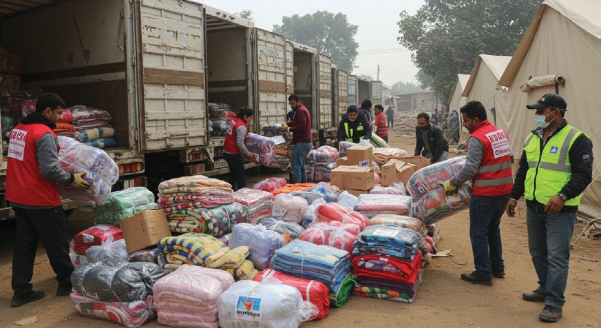 Behind a Relief Convoy: What It Takes to Deliver in a Crisis